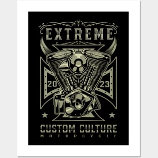 Extreme Custom Culture Posters and Art